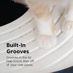 IRIS USA Cat Litter Box, Large Top Entry - Image 5