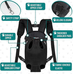 PetAmi Dog Carrier Backpack, Adjustable Dog Pet Cat Front Carrier Backpack | - Image 4