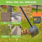 Dog Pooper Scooper Swivel Bin & Rake Kit - Image 5