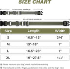 Martingale Dog Collar, Adjustable Nylon Reflective Collar - Image 6