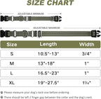 Martingale Dog Collar, Adjustable Nylon Reflective Collar - Image 6