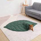 56x42 Inch Leaf Shaped Cotton Dog Blanket, Extra Large Pet Blanket - Image 6