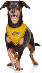 Pets First NBA LA Lakers TIE Bandana, Size Small/Medium. Dog Bandana Scarf Bib - Image 4
