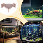Aquarium Cave Hideout with Viewing Window – Corner Fish Tank Tunnel - Image 4