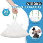 60 Count Cat Litter Box Liners Bag Compatible - Image 3