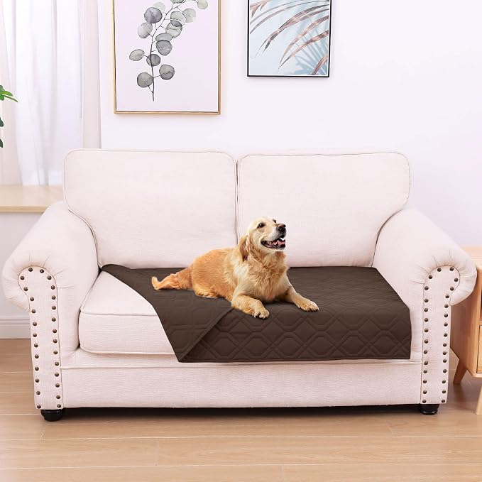 hyha Waterproof Dog Bed Blanket, Soft Pet Blankets, Waterproof Couch Cover by hyha