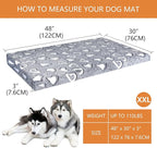 VANKEAN Dog Crate Mat Reversible Cool and Warm, Stylish Dog Bed - Image 2