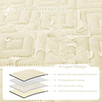 hyha Waterproof Dog Blanket, Soft Dog Bed Cover Pet Blankets, Waterproof Sofa - Image 2