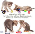 Retro Shaw 33Pcs Cat Toys with Tunnels, Interactive Kitten Toys - Image 8