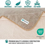 PetAmi Waterproof Dog Blanket, Leakproof Puppy Blanket - Image 3