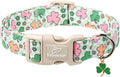 St Patricks Day Dog Collar for Small Dogs by Babolepet