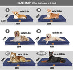 Patas Lague Orthopedic XL Dog Bed Large Sized Dog 42''X28'', Soft Waterproof - Image 5