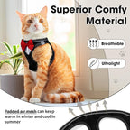 Cat Vest Harness and Leash Set for Walking Escape Proof, Adjustable Kitten - Image 4