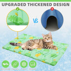 KOOLTAIL Dog Cooling Mat, Upgraded Two Sided Cooling Pad - Image 4