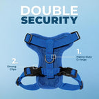 Voyager Escape-Proof Step-in Lock Cat Harness & 5ft Neoprene-Handle Leash Set - Image 2