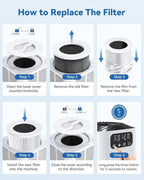 Air Purifiers for Home Large Room up to 1076 Sq Ft, H13 True HEPA Filter Air - Image 7