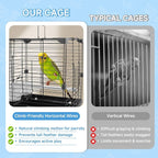 Small Bird Cage for Parakeets, Budgies & Canaries and More Small Birds - Image 5