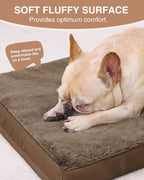 KSIIA Orthopedic Dog Bed Crate Waterproof Pet Mats - Image 3