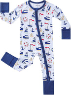 pureborn Baby Infant Boys Girls Sleeper Snug Fit Viscose from Bamboo Pajamas by pureborn