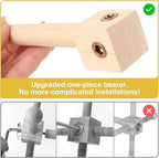Bird Perch Toy, 360°Interactive Rotating Bird Perches - Image 3
