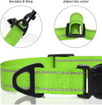 TagME Reflective Nylon Dog Collars, Adjustable Classic Pet Collar - Image 3
