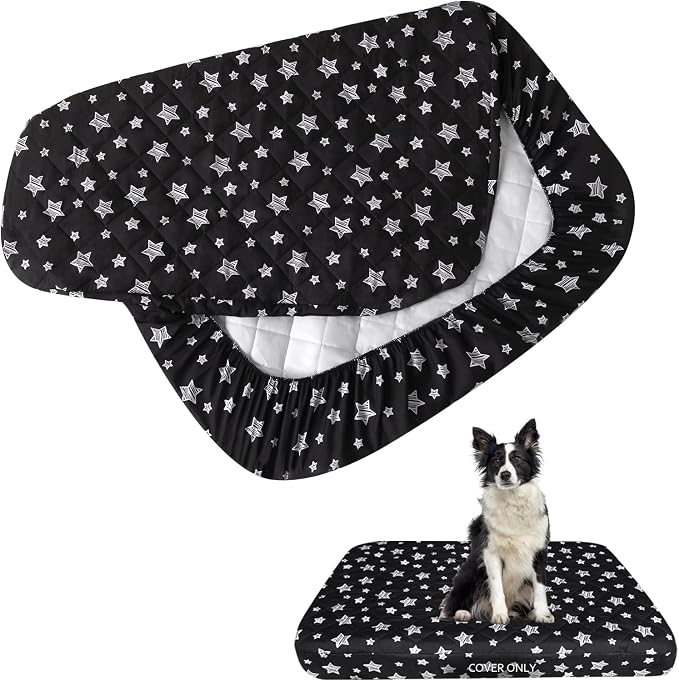 Waterproof Dog Bed Covers Replacement Washable Pet Hair Easy to Remove by Moonsea