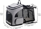 Expandable Cat Backpack Carrier – Airline Approved Pet Carrier - Image 2