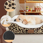 Rectangle Cat Dog Bed for Large Medium Small Pets Indoor Outdoor Machine - Image 4