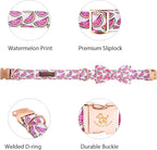 Elegant little tail Dog Collar, Watermelon Print Pet Collar Summer Dog Collar - Image 2