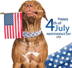 Faygarsle Patriotic Dog Collar, 4th of July Design, American Flag Pattern - Image 6