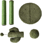 Amazon Basics Sisal Cat Scratching Post, Indoor Cactus Triple Posts - Image 4