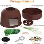 Lifewit Cat Litter Box, Hidden Enclosure Litter Tray - Image 8
