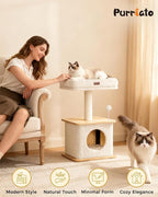 Modern Cat Tree for Indoor Cats, Nordic Loft Style, Cat Tower for Kitten - Image 6