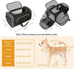 Estarer Soft Sided Pet Carrier Airline Approved, 4 Sides Expandable Collapsible - Image 4