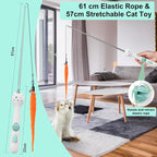 TBTeek Cat Toy, 2in1 Light and Retractable Pole - Image 4