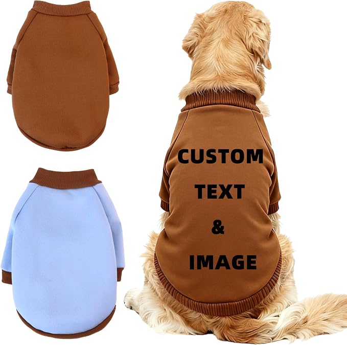 Custom Dog Hoodie, Personalized Sweatshirt by Unknown