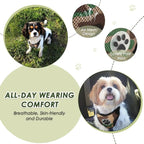 SlowTon Dog Seat Belt Harness for Car, Dog Car Harness Adjustable Mesh - Image 3