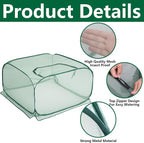 2 Pcs Pop Up Mesh Plant Cover, Garden Net Cage Guard Cover - Image 3