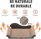 Sofa Shaped Cat Scratching Board, 26.6" Extra Large Scratcher Bed - Image 4