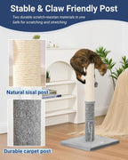 Happi N Pets 29.5" Tall Cat Scratching Post, Cat Scratchers - Image 2