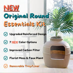Good Pet Stuff Hidden Litter Box Planter, Decorative Cat Litter Enclosure - Image 4