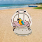 Transparent & Fully Breathable Hard Cat Carrier - Image 6