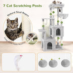 Globlazer Cat Tower for Indoor Cats, Heavy Duty Cat Trees for Large Adult Big - Image 5
