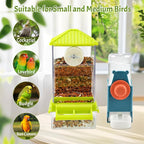Rypet No Mess Bird Water Feeder Dispenser Set Automatic Bird Feeder - Image 3