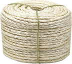 Cat Sisal Rope 164-Feet 4mm for Scratcher Repair and Replace Scratching Post by Juomid