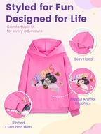 WELAKEN Sweatshirts for Girls Toddler & Kids II Little Girl's Pullover Tops - Image 4