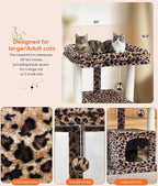 SYANDLVY 27" Cat Tree for Indoor Cats, Activity Tower - Image 6