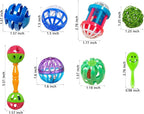 22-Pack Bird Toys for Parakeets & Small Birds – Colorful Cage Fun - Image 2