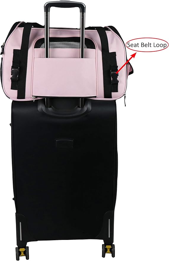 EliteField Soft Pet Carrier Soft Sided Dog Puppy Cat Carrier Travel Bag - Image 5