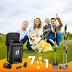20L Dog Poop Trash Can Outside - Image 2